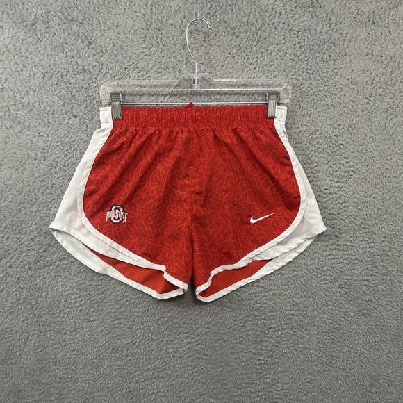 Nike Pants - Ohio State Buckeyes Shorts Womens Small Red‎ NCAA Football Nike Dri Fit Running